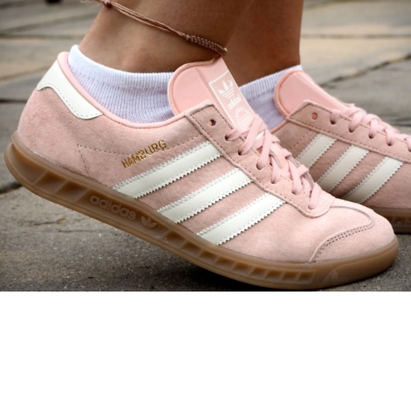 adidas hamburg shoes pink